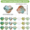350Pcs 7 Styles Glass Beads GLAA-SC0003-44-2