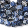 Natural Dumortierite Quartz Beads Strands G-F523-17-10mm-01-2