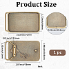 1Pc Zinc Alloy Buckle Clasps FIND-GF0009-62A-AB-2