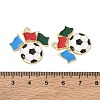 Alloy Enamel Pendants AL-CBAD1A5-01B-G-3