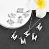 SHEGRACE Brass Micro Pave Clear Cubic Zirconia Pendants XGRQ29805-394P-M-5