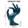 Resin Mannequin Hand Jewelry Display Holder Stands ODIS-WH0030-10-2