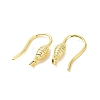 Rack Plating Brass Earring Hooks KK-F839-028G-2