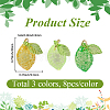 2 Bags Transparent Acrylic Pendants FIND-BM0001-85-2