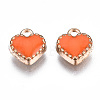 Alloy Enamel Charms ENAM-Q033-51I-3