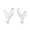 Non-Tarnish 201 Stainless Steel Charms STAS-C021-06P-Y-2