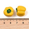 Opaque Resin Imitation Vegetable Beads RE-CBAC4C7-01A-3