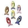 Hand-Painted Porcelain Big Pendants LA-CBAC6A6-06D-1