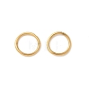 304 Stainless Steel Closed Jump Rings X-STAS-L300-001G-1