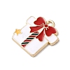 Christmas Alloy Enamel Pendants FIND-H055-17F-G01-2
