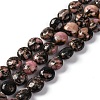 Natural Rhodonite Beads Strands G-T047-A19-01-1