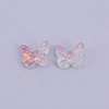 Transparent & Frosted Glass Beads KY-CJC0004-02J-1