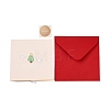 Square 3D Pop Up Paper Greeting Card AJEW-P123-A03-2