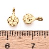 304 Stainless Steel Teardrop Charms STAS-T072-39G-3
