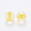 Transparent Acrylic Beads TACR-S154-10A-81-2