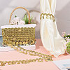 Polyester Metallic Thread & Sequins Lace Tassel Ribbon OCOR-WH0105-237B-5