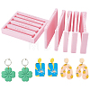 Plastic Polymer Clay Strip Extruder Tool for DIY Crafting Double Sided DIY-WH0308-929-1