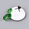 Handmade Lampwork Pendants LAMP-N034-02A-3