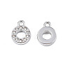 304 Stainless Steel Charms STAS-N095-137O-2