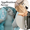 Plastic Beaded Mobile Phone Lanyard Wrist Strap AJEW-WH20010-63A-5