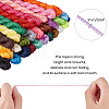 Nylon Thread Nylon String for Beading Jewelry Making NWIR-PH0001-37-WH-6