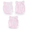Transparent Spray Paint Glass Beads LS-X1-GLAA-H035-01D-1