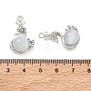 Alloy Rhinestone Pendants FIND-D044-22P-04-3