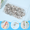 20Pcs Alloy Chemistry Theme Keychains KEYC-SC00040-6