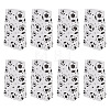 15Pcs Football Pattern Paper Bakery Bags ABAG-TA0002-32B-2
