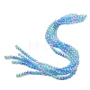 Electroplate Glass Beads Strands EGLA-D300-06-6mm-05-1
