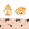 Brass Cubic Zirconia Beads KK-C051-60G-04-3