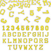 36Pcs 2 Sets 2 Styles Letter A~Z & Number 0~9 Polyester Embroidery Sew On Patches Sets PATC-TA0001-55D-1