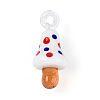 Handmade Lampwork Pendants LAMP-T025-05A-1