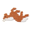 MIYUKI Delica Glass Seed Beaded Pendants PALLOY-MZ01247-02-4