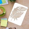 Plastic Reusable Drawing Painting Stencils Templates Sets DIY-WH0172-311-3