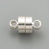 Brass Magnetic Clasps with Loops LS-KK-O134-14S-2