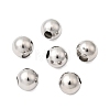 Tarnish Resistant 304 Stainless Steel Hollow Round Seamed Beads STAS-R032-8mm-5