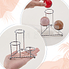 Alloy Crystal Ball Holders ODIS-WH0078-97P-3