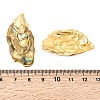 Nuggets 304 Stainless Steel Stud Earrings for Women EJEW-A158-01G-3