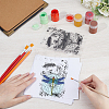 Clear Silicone Stamps DIY-WH0504-66A-3