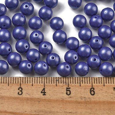 Baking Paint Glass Seed Beads SEED-A034-02M-1