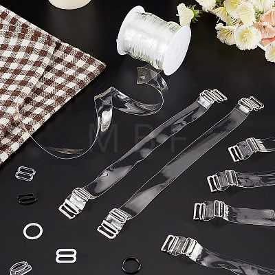 Invisible Stretchy TPU Plastic Transparent Elastic Strap EW-WH0013-22A-1