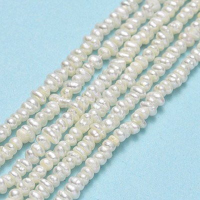 Natural Cultured Freshwater Pearl Beads Strands PEAR-A005-18-1