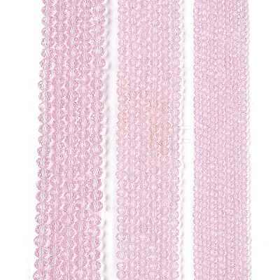 Glass Beads Strands EGLA-A034-T6mm-D10-1