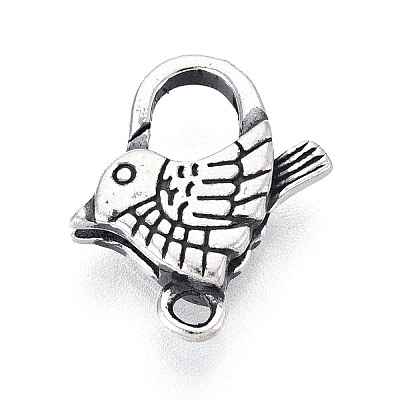 925 Sterling Silver Lobster Claw Clasps STER-T009-28AS-1