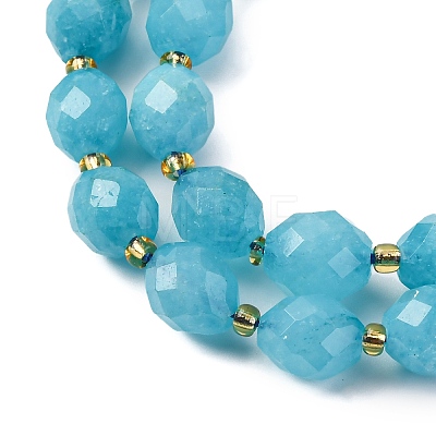 Natural White Jade Beads Strands G-D305-B01-01B-1