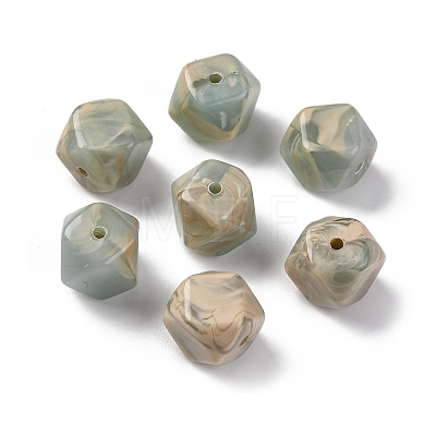 Acrylic Beads X-OACR-Z025-05-1