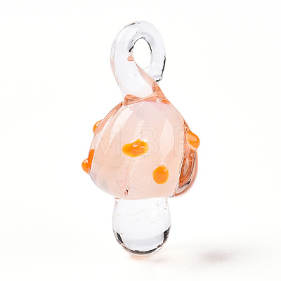 Handmade Lampwork Pendants LAMP-T021-23M-1