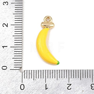 Fruit Alloy Enamel Pendants LS-ENAM-P264-02J-G-1