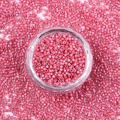 11/0 Grade A Baking Paint Glass Seed Beads SEED-S030-1034-1
